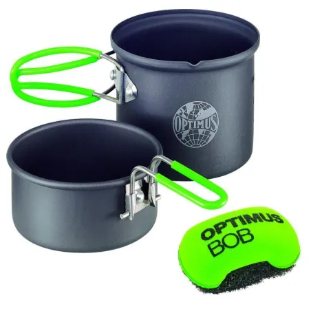 ZESTAW NACZYŃ TURYSTYCZNYCH OPTIMUS TERRA SOLO COOKSET 0,6 L