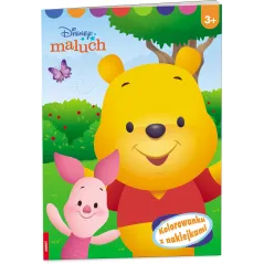 Disney maluch Kolorowanka z naklejkami NA9208 Opracowanie zbiorowe