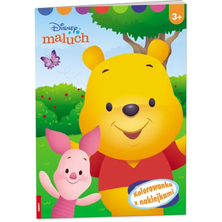 Disney maluch Kolorowanka z naklejkami NA9208 Opracowanie zbiorowe