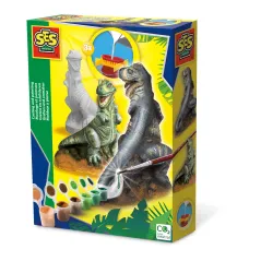 ODLEW GIPSOWY 3D DINOZAURY SES CREATIVE 5+