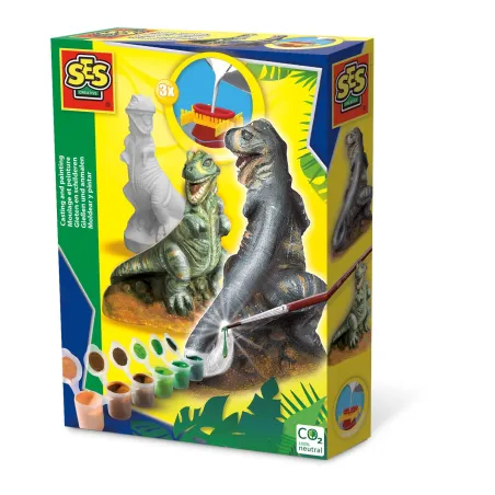 ODLEW GIPSOWY 3D DINOZAURY SES CREATIVE 5+
