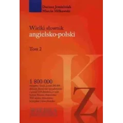 Wielki słownik angielsko-polski Tom 1-2 Pakiet Jemielniak Dariusz, Miłkowski Marcin