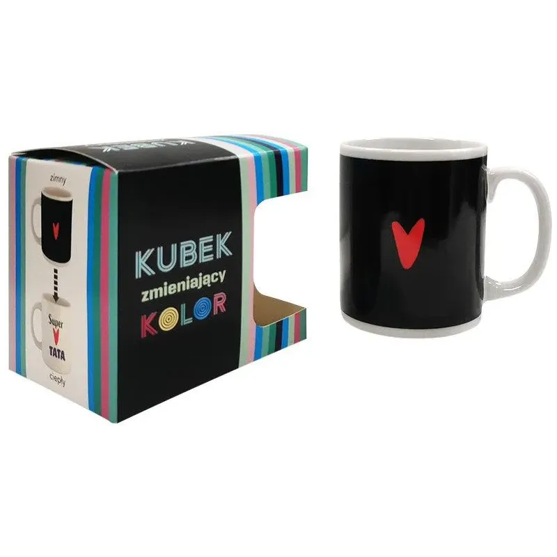 KUBEK ZMIENIAJĄCY KOLOR TATA 360 ML