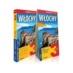 WŁOCHY 3W1. PRZEWODNIK ILUSTROWANY + ATLAS + MAPA SAMOCHODOWO-TURYSTYCZNA SKALA 1:1050 000