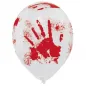 Balony Zakrwawione Ręce 6 Szt. Balony Zakrwawione Ręce 6 Szt.