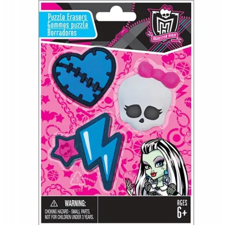 GUMKI DO ŚCIERANIA FASHION ANGELS MONSTER HIGH