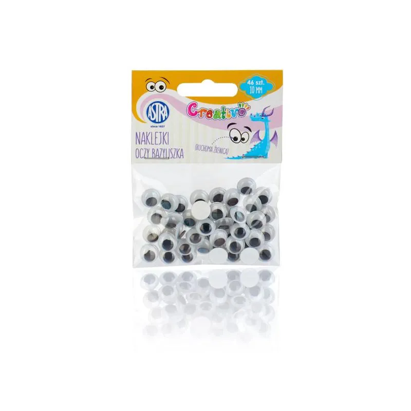 OCZY SAMOPRZYLEPNE BAZYLISZKA 10 MM
