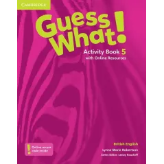 GUESS WHAT! 5 ACTIVITY BOOK WITH ONLINE RESOURCES