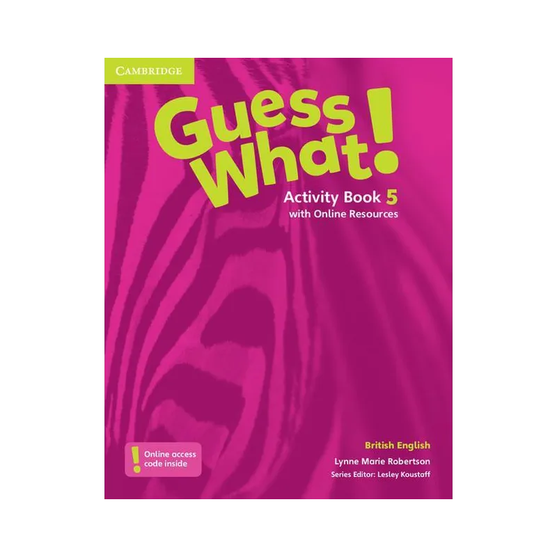 GUESS WHAT! 5 ACTIVITY BOOK WITH ONLINE RESOURCES