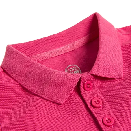 T-Shirt Polo Dziewczęcy Różowy Rozmiar 134 Cool Club