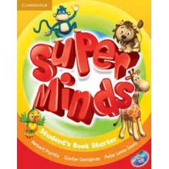 SUPER MINDS STARTER STUDENT'S BOOK WITH DVD-ROM