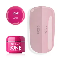 ŻEL DO PAZNOKCI UV 30 G SILCARE GEL BASE ONE COVER MEDIUM II GATUNEK