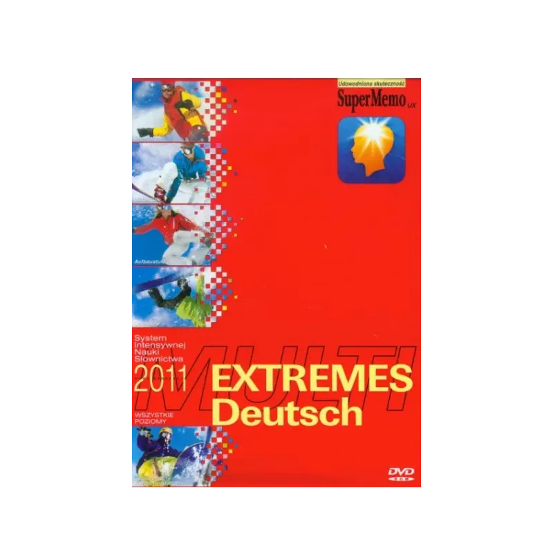EXTREMES DEUTSCH SYSTEM INTENSYWNEJ NAUKI SŁOWNICTWA 2011 DVD-ROM