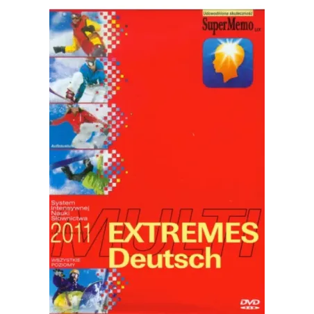 EXTREMES DEUTSCH SYSTEM INTENSYWNEJ NAUKI SŁOWNICTWA 2011 DVD-ROM