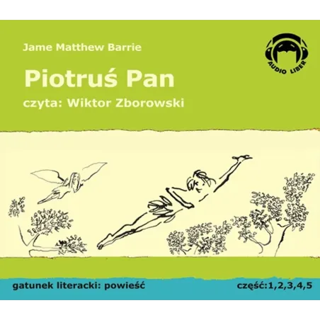 PIOTRUŚ PAN AUDIOBOOK CD MP3