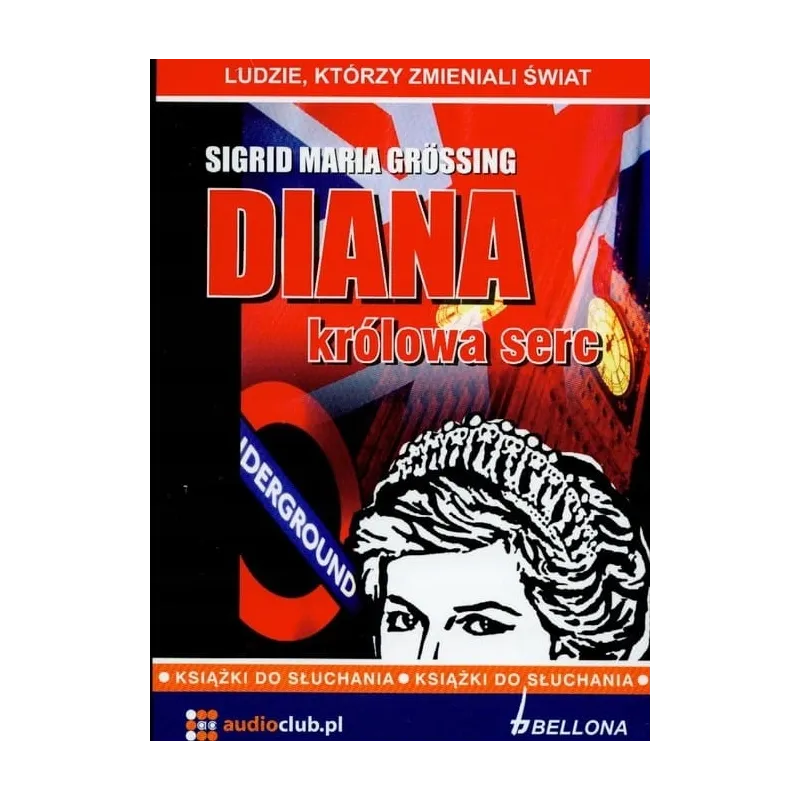 DIANA KRÓLOWA SERC AUDIOBOOK CD MP3
