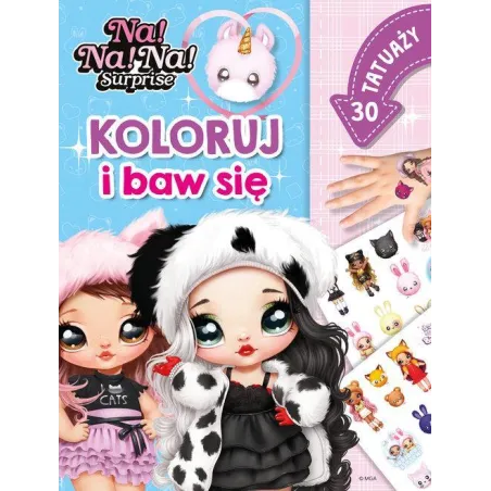 NA! NA! NA! SURPRISE. KOLORUJ I BAW SIĘ. 30 TATUAŻY