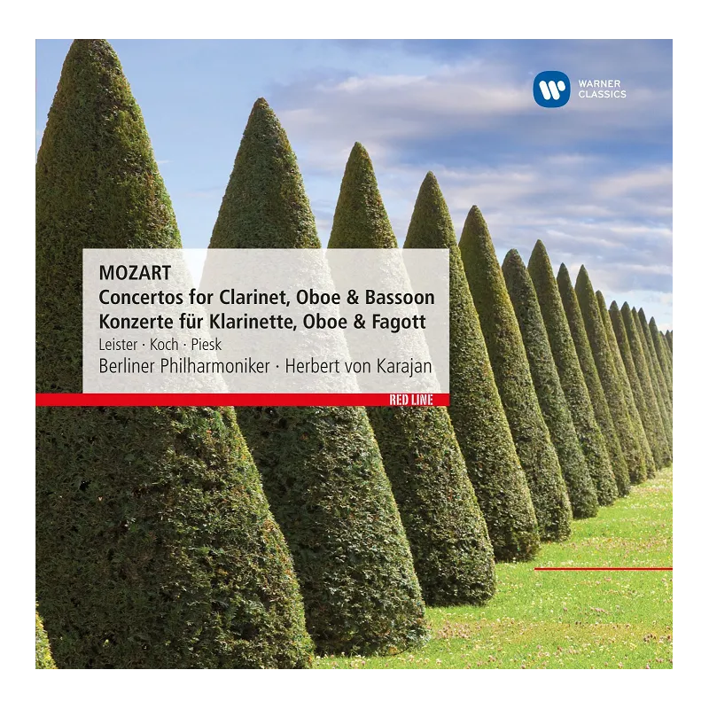 MOZART CONCERTOS FOR CLARINET OBOE & BASSOON CD