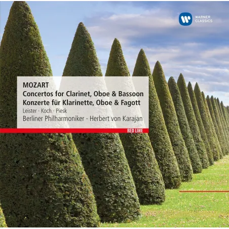 MOZART CONCERTOS FOR CLARINET OBOE & BASSOON CD