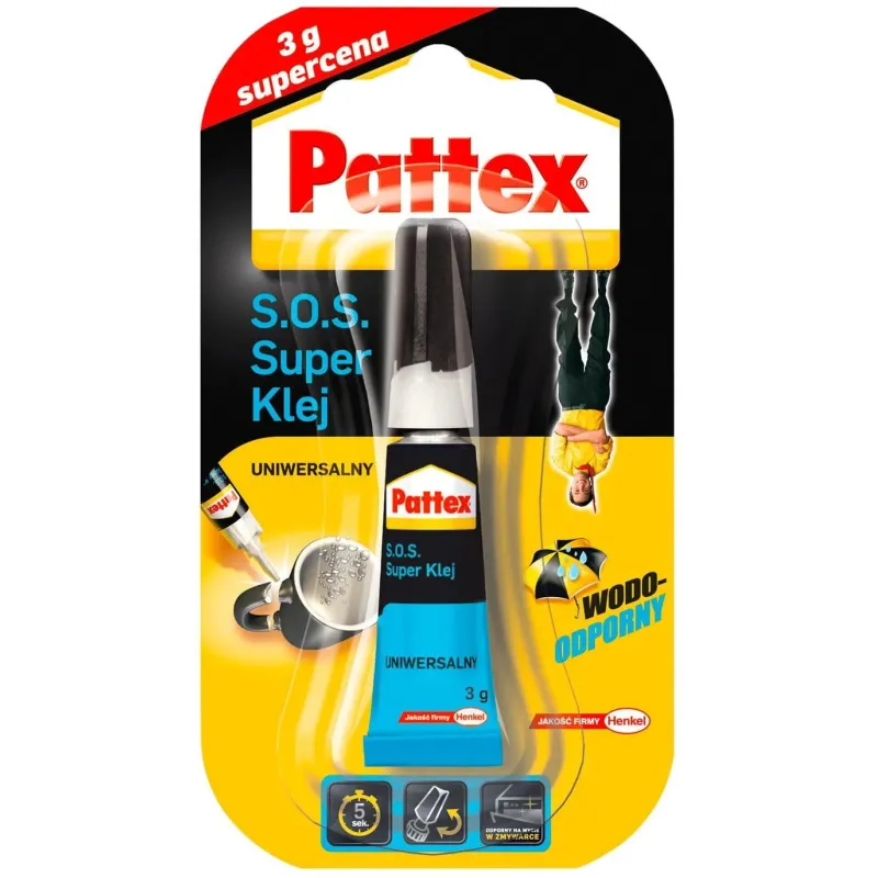 KLEJ UNIWERSALNY W PŁYNIE 3G PATTEX
