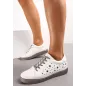 Srebrne Sneakersy Z Ozdobnymi Gwiazdkami I Sznurówkami Z Błyszczącą Nitką Rozmiar 39 Srebrne Sneakersy Z Ozdobnymi Gwiazdkami I Sznurówkami Z Błyszczącą Nitką Rozmiar 39
