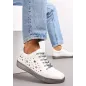 Srebrne Sneakersy Z Ozdobnymi Gwiazdkami I Sznurówkami Z Błyszczącą Nitką Rozmiar 39 Srebrne Sneakersy Z Ozdobnymi Gwiazdkami I Sznurówkami Z Błyszczącą Nitką Rozmiar 39