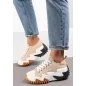Ciemnobeżowe Sneakersy Na Platformie Z Wypustkami Rozmiar 39 Ciemnobeżowe Sneakersy Na Platformie Z Wypustkami Rozmiar 39