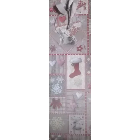 Torebka Prezentowa Na Butelkę Zimowe Święta