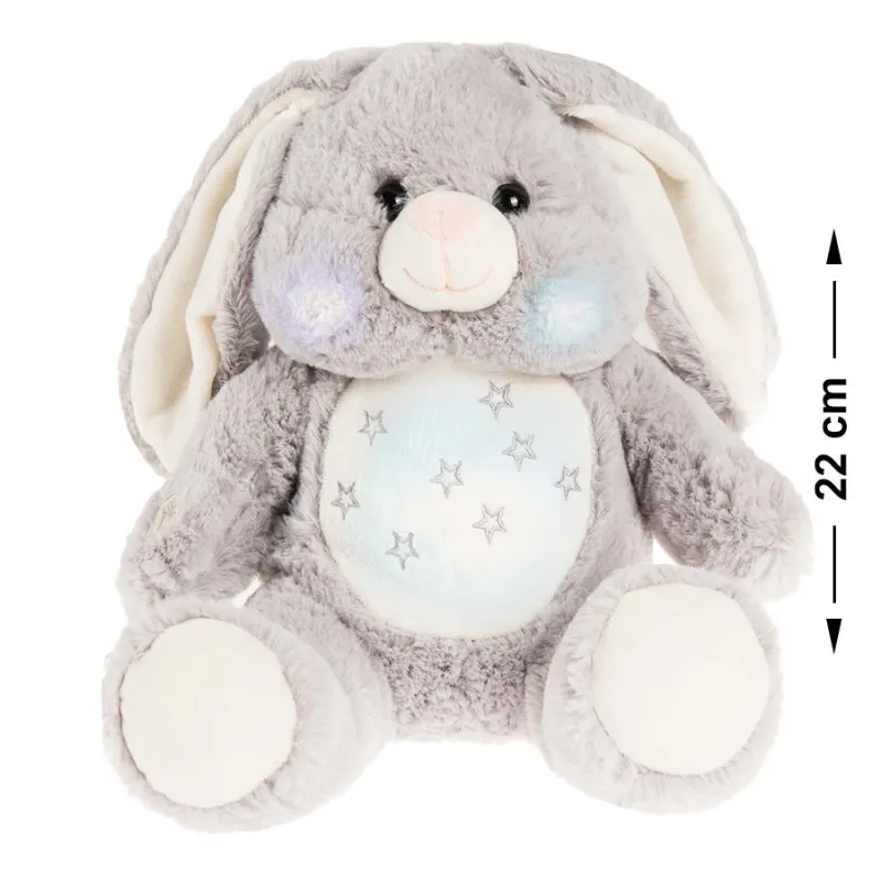 INTERAKTYWNY PLUSZOWY KRÓLIK MASKOTKA 22 CM 0+ II GATUNEK