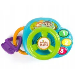 INTERAKTYWNA KIEROWNICA MINI SAFARI BRIGHT STARTS 3M+ II GATUNEK