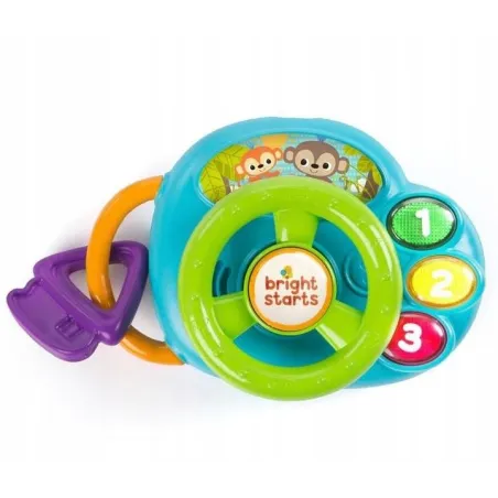 INTERAKTYWNA KIEROWNICA MINI SAFARI BRIGHT STARTS 3M+ II GATUNEK