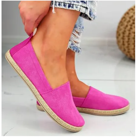 ESPADRYLE RÓŻOWE ZAMSZOWE ROZMIAR 37