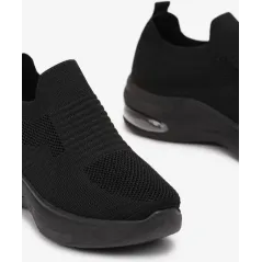 CZARNE BUTY SPORTOWE ROZMIAR 39