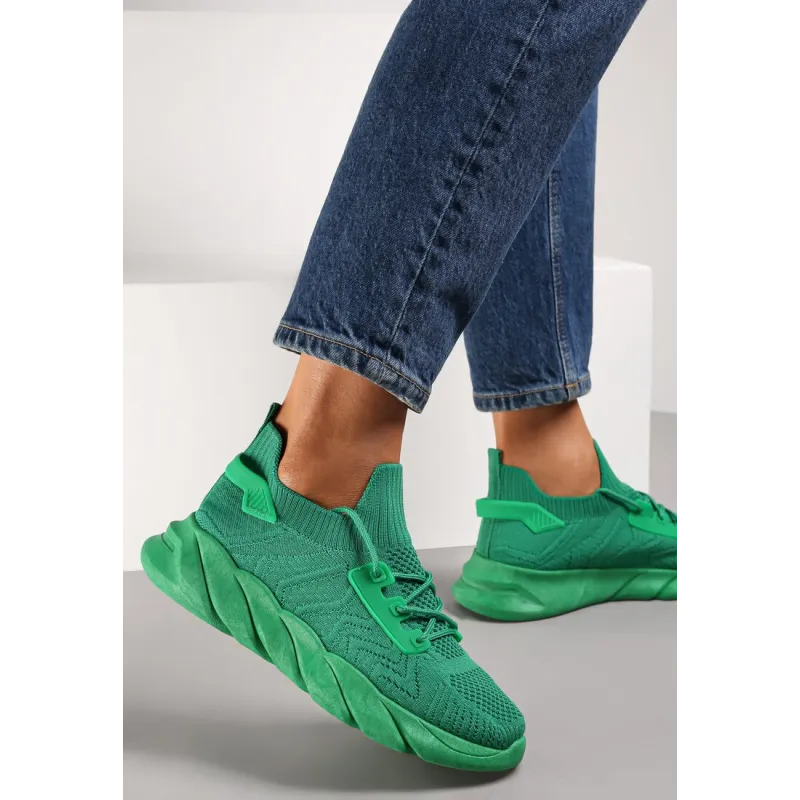 ZIELONE BUTY SPORTOWE ROZMIAR 38 II GATUNEK