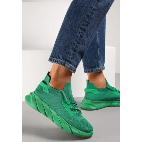 ZIELONE BUTY SPORTOWE ROZMIAR 38 II GATUNEK