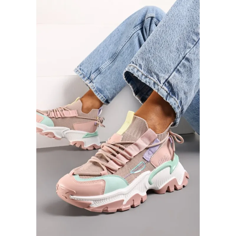RÓŻOWE SNEAKERSY ROZMIAR 36
