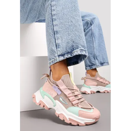 Różowe Sneakersy Rozmiar 36