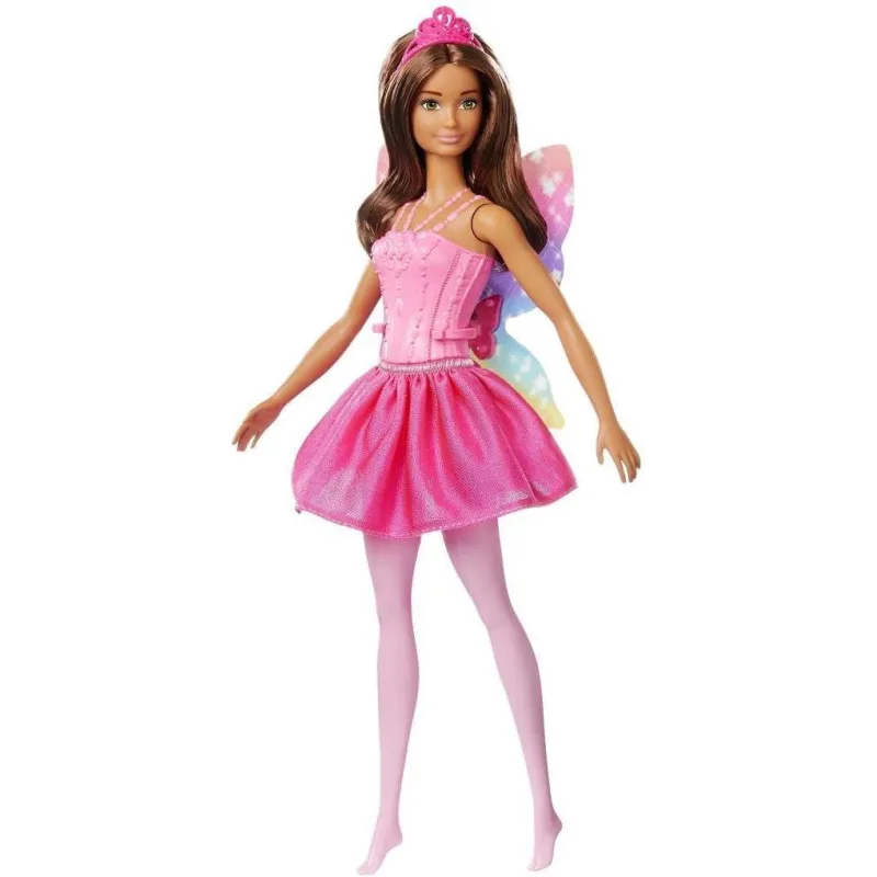 LALKA BARBIE WRÓŻKA W RÓŻOWEJ SUKIENCE 3+ UNIKAT II GATUNEK