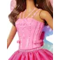 Lalka Barbie Wróżka W Różowej Sukience 3+ Unikat Ii Gatunek