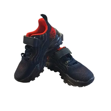 GRANATOWO-CZERWONE BUTY SPORTOWE ROZMIAR 25