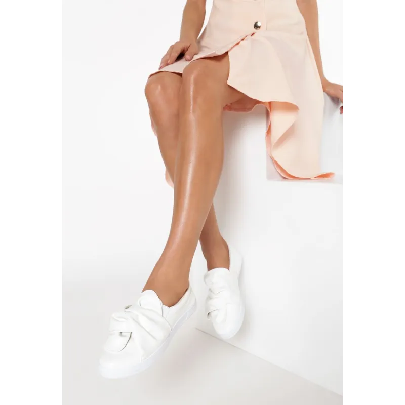 BIAŁE SLIP ON ROZMIAR 36