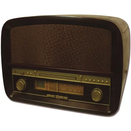 GRAMOFON RETRO Z OTWARZACZEM CD/MP3 CAMRY 1112 - Adler