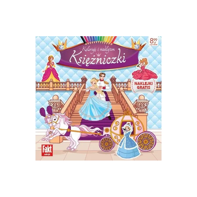 KSIĘŻNICZKI. KOLORUJĘ I NAKLEJAM