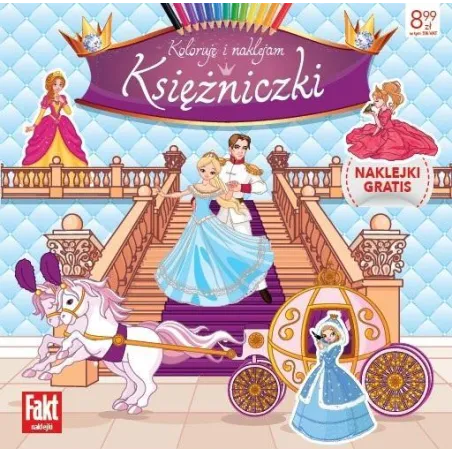 KSIĘŻNICZKI. KOLORUJĘ I NAKLEJAM