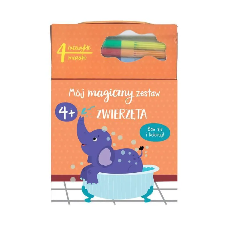 ZWIERZĘTA. MÓJ MAGICZNY ZESTAW 4+