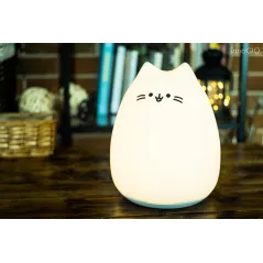 Silikonowa Lampka Nocna Dla Dzieci Na Pilota Innogio Giokitty Maxi