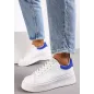 Biało-Niebieskie Sneakersy Na Platformie Rozmiar 37 Biało-Niebieskie Sneakersy Na Platformie Rozmiar 37