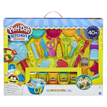 PLAY DOH ZESTAW SZEFA KUCHNI MASA PLASTYCZNA Z AKCESORIAMI 3+ - Hasbro