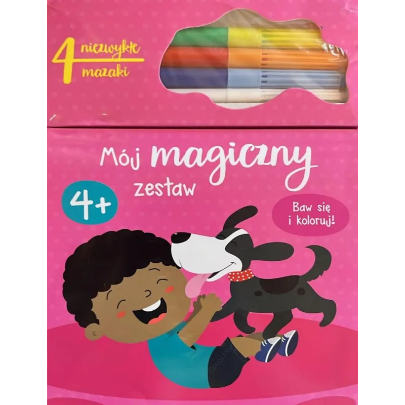 MÓJ MAGICZNY ZESTAW. BAW SIĘ I KOLORUJ! 4+ II GATUNEK