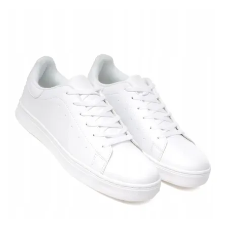 BUTY SPORTOWE MĘSKIE BIAŁE ROZMIAR 44
